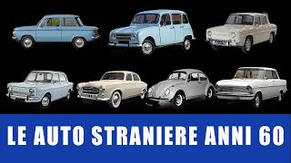 Le auto straniere in Italia negli anni 60 Inizia la concorrenza [upl. by Arahset]