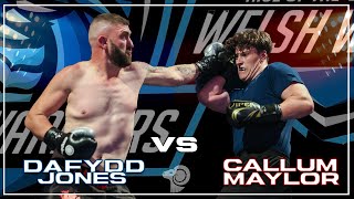 Dafydd Jones vs Callum Marlor BOXING [upl. by Rolland396]