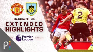 Manchester United v Burnley  PREMIER LEAGUE HIGHLIGHTS  4272024  NBC Sports [upl. by Ahen725]