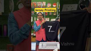 Jersey Printing  Cameo 5 Plotter  TShirt Vinyl Printing plotter vinylcutter tshirtprinting [upl. by Aciretahs]