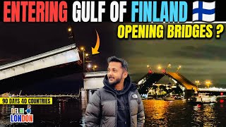 The Most Unique Way To Enter Gulf Of Finland At MidNight Ep  57 India To London Road Trip [upl. by Jason19]