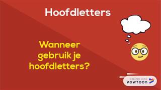 Hoofdletter beginles [upl. by Llenrahs]