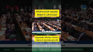 Professor rebate e Nikolas Ferreira desse a marreta nos cabras shorts [upl. by Tteltrab227]