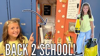 Back 2 School Shopping and Killer Locker Decorating  Back to Reality after Vacation [upl. by Mag]