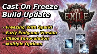 PoE 2 Cast On Freeze Comet Stormweaver Build Update Early Endgame Build Progression [upl. by Adev]