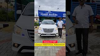 🚘Innova 25 quotGXquot 2012 sale💥manicars namakkal😊forsale innovacar innova manicars namakkal [upl. by Avirt]