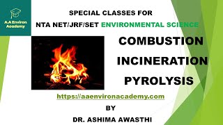 COMBUSTION INCINERATION AND PYROLYSIS [upl. by Braeunig]