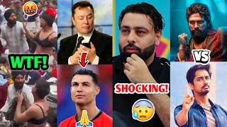 This was SHOCKING😨 Elon Musk on Ronaldo Reel Gone Very Wrong Pushpa 2 Ashish Badshah [upl. by Whetstone]