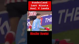 Sunderland AFC Last Minute Goal Vs Leeds United Meslier Howler safc sunderland [upl. by Chrisy831]