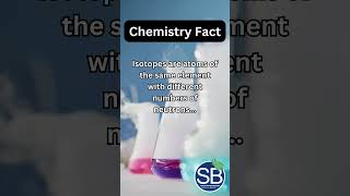 CF10 Isotopes are atoms of the same element with elements facts isotopes chemfacts neutron [upl. by Schwing]