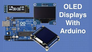 OLED Displays with Arduino  I2C amp SPI OLEDs [upl. by Natlus]