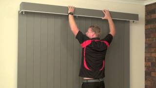 How to Install a Face Fit Pelmet on a Vertical Blind [upl. by Oeak]