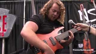 NAMM 13  NS Design CR5 Radius Bass Demo [upl. by Booze]