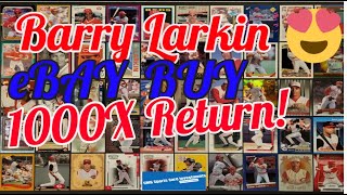 100X Return Barry Larkin Baseball Cards eBay Buy [upl. by Naujyt712]