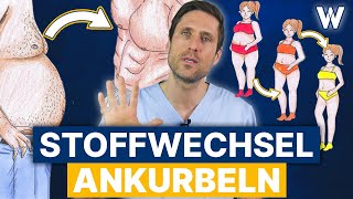 Den Stoffwechsel ankurbeln und dabei Gewicht verlieren 5 Tipps für Fettstoffwechsel amp Metabolismus [upl. by Adigirb]