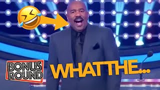 FUNNIEST Family Feud Clips EVER Best Of Steve Harvey [upl. by Rozele]