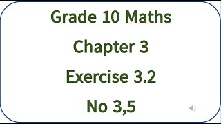 Grade 10 Maths Chapter 3 Logarithms Exercise 32No 35 [upl. by Eilata42]