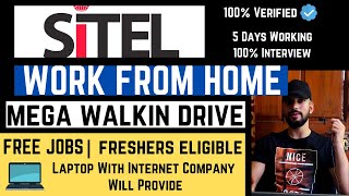 Sitel Work From Home Jobs 2023  Mega Walkin Drive From Today 29th November Till 1st December 2023 [upl. by Bury]