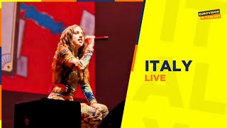 Angelina Mango  La Noia  LIVE  Eurovision In Concert 🇮🇹 [upl. by Zaob176]