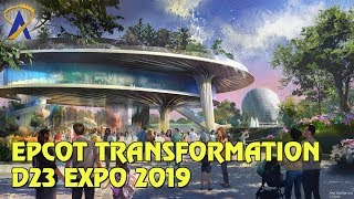 Full Epcot Transformation Presentation at D23 Expo 2019 [upl. by Ahsiekar]