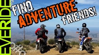 How to Find or Start a KILLER Local Dual Sport Adventure Riding Group oo [upl. by Ermengarde]