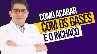 Como acabar com os gases e o inchaço abdominal [upl. by Gimble]