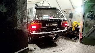 Range Rover P38 25TD straight pipe sound [upl. by Adianez601]