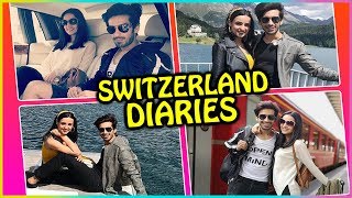 Sanaya Irani And Mohit Sehgal ROMANTIC SWITZERLAND Diaries  TellyMasala [upl. by Oguh]