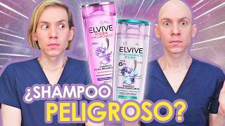 SHAMPOO MORADO DE ELVIVE ¿HACE CAER EL PELO  Toda la VERDAD  Elvive Hidra Hialuronico [upl. by Eiddal]