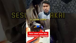 Pakai kabel setan bisa memperbesar pengapian fypshorts viralshort fypシ゚viral mekanik [upl. by Atina]