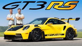 2023 Porsche 911 GT3 RS Review  On Another Level  INSANE Lap Time [upl. by Nanam605]