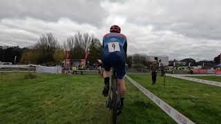 British Cycling National Trophy CX  Rd 3  Paignton  Nov 16th 2024  V40s  4k [upl. by Ahseinad478]