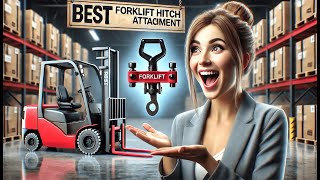 🚜 ELITEWILL 2quot Forklift Trailer Hitch Receiver Attachment Pallet  Best Forklift Hitch Attachment 🚜 [upl. by Keryt]