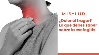 ¿Dolor al tragar Lo que debes saber sobre la esofagitis  MiSalud [upl. by Coh]