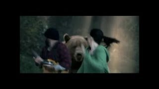 Grizzly Bear Chases Man and Woman in Funny John West Canned Salmon Commercial TV Advert in Canada [upl. by Yuhas]