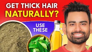 How to Get Long amp Thick Hair 4 Best Things for Hair [upl. by Ainnos261]