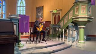 Swedish guitarist John Sarafian plays Sverige  Joakim Berg [upl. by Aitnauq]