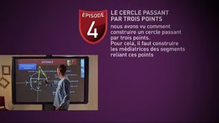 Maths 6ème 4  distance cercle et médiatrice [upl. by Orvie]