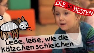 👩🏼 Leise leise wie die Kätzchen schleichen  Singen Tanzen und Bewegen  Kinderlieder [upl. by Trebor]