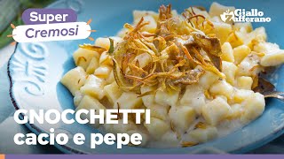 GNOCCHETTI CACIO E PEPE  Fatti in casa cremosi e facilissimi da preparare [upl. by Oht]