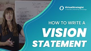 How to Write a Vision Statement [upl. by Helas]