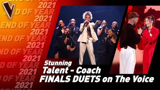 Breathtaking TalentCoach DUETS in the Finals of The Voice 2021  Top 10 [upl. by Cardon]