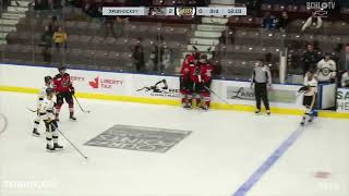 Alberni Valley Bulldogs 4 Victoria Grizzlies 1 [upl. by Kcerb129]