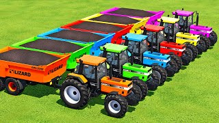 HARVESTING LOAD amp TRANSPORT POPPY WITH CASE TRACTORS  Farming Simulator 22 [upl. by Anivel104]