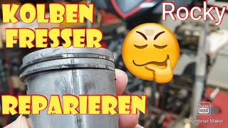 Roller Kolben fresser Reparieren reparatur kosten Kolbenfresser erkennen TGB BULLET [upl. by Tris]