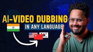 AI Video Dubbing  Translate Any Video In Any Language [upl. by Beaston]