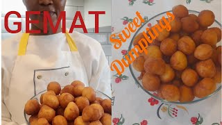 How to make Gemat Sweet dumplings [upl. by Asenej]