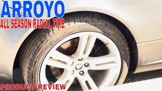 ✅ Arroyo GRAND SPORT AS All Season Radial Tire 22545ZR18 95W 🔴 [upl. by Sugirdor]