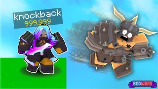 KNOCKBACK KITS are way too OVERPOWERED in Roblox Bedwars [upl. by Kinata]