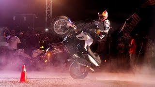 Sport Bike Stunt Riding in Pakistan  Chris Pfeiffer 2013 [upl. by Eelitan]